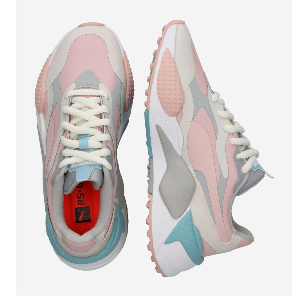 Puma RSX cotton candy pink and baby blue 9.5